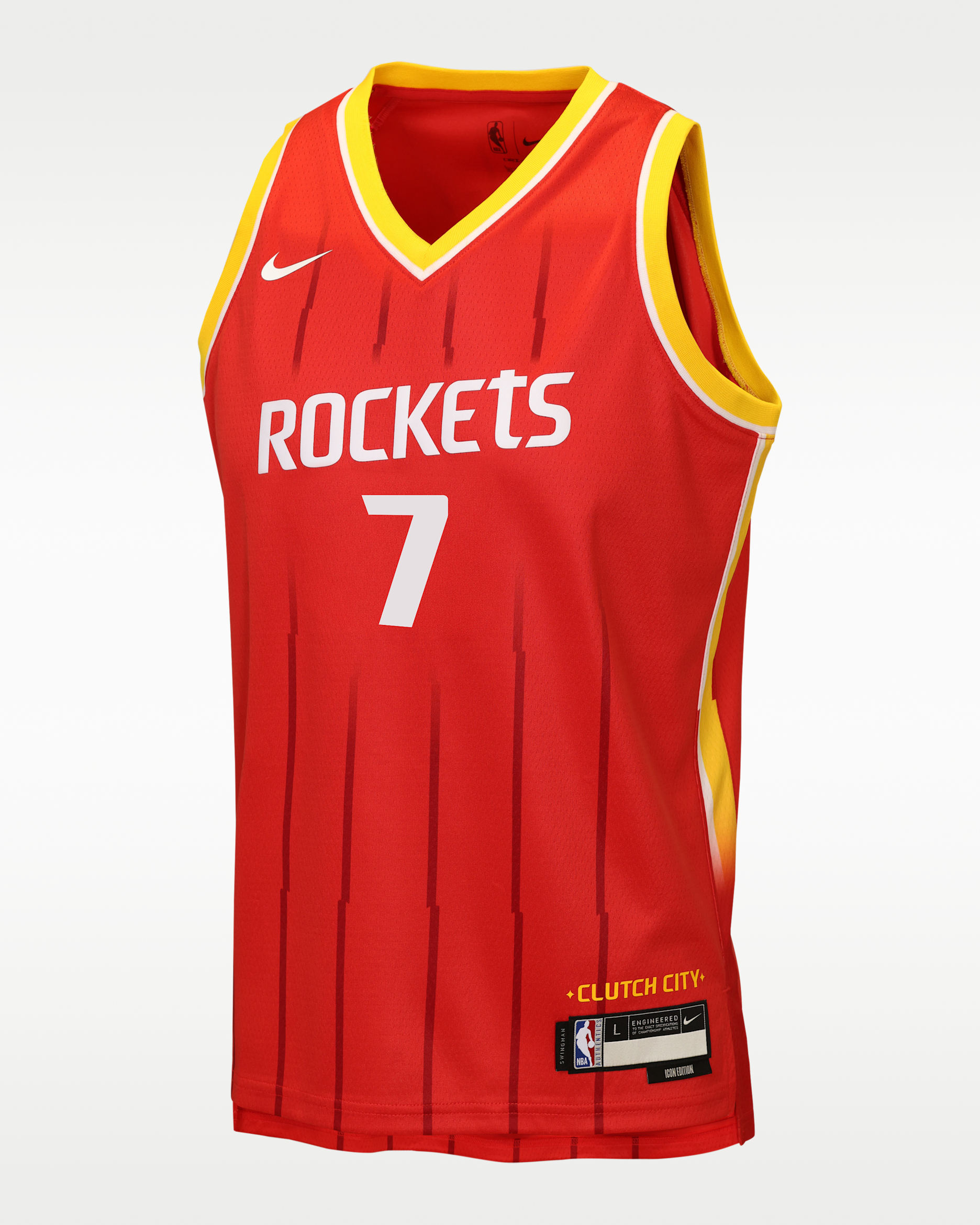Kevin Durant Houston Rockets Icon Edition Big Kids' Nike NBA